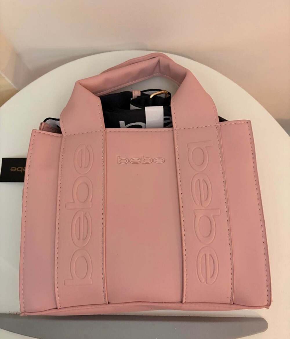 Bebe Hana Mini PU Satchel Crossbody